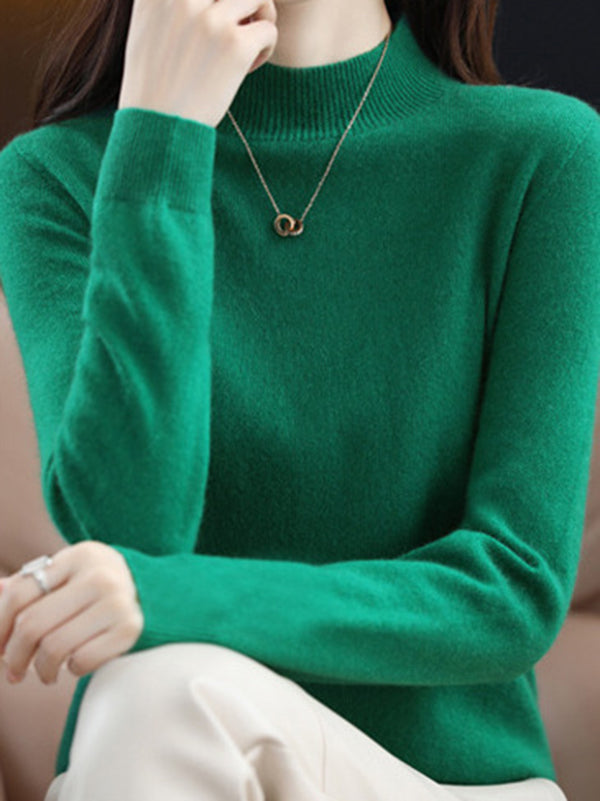 Vera Luxe High-Neck Sweater