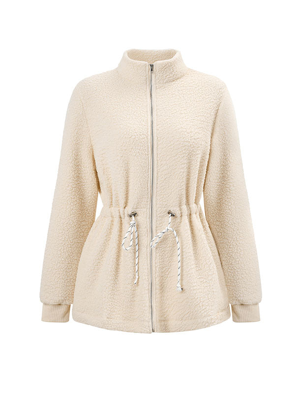 Vera Liora Velvet Zip-Up