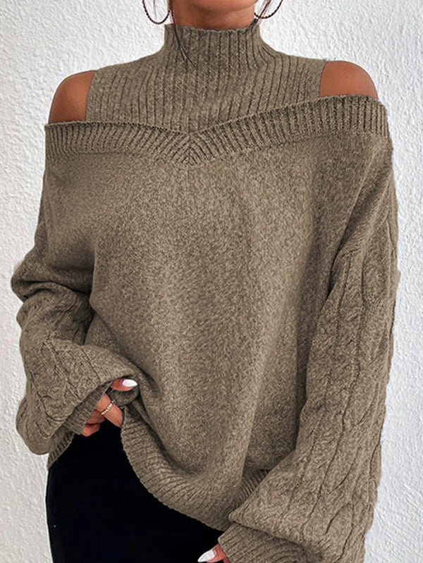Vera Solina Cold-Shoulder Sweater