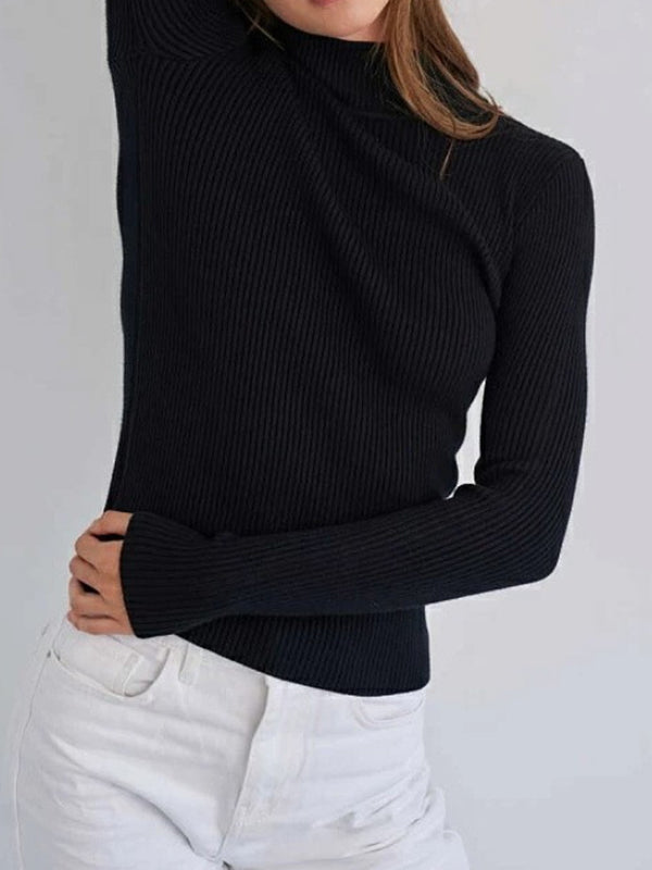 Vera Forme Ribbed Turtleneck