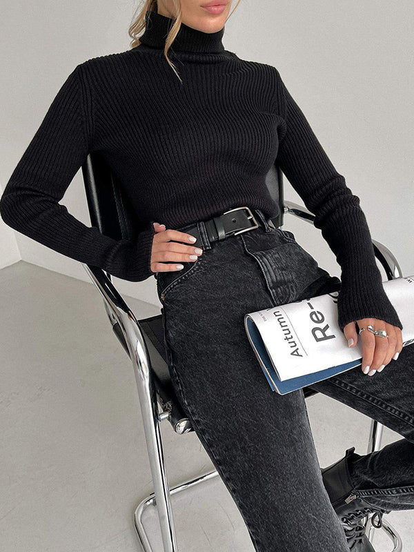 Vale Élance Ribbed Turtleneck