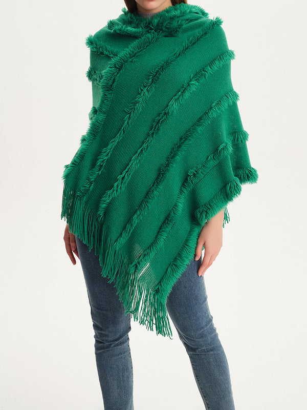 Vale Eira Tasseled Cape