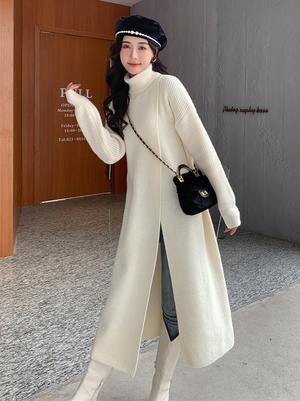 Vera Solenne High-Neck Sweater