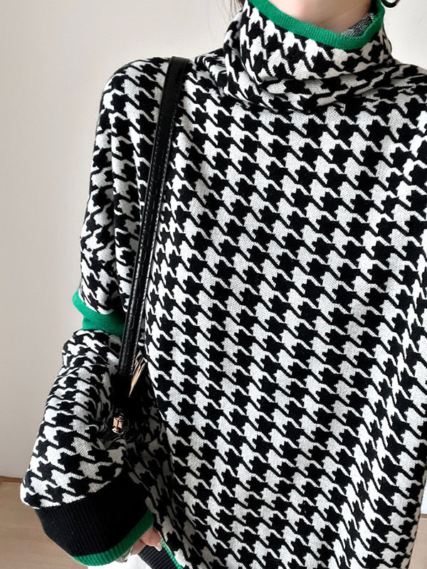 Vera Harlow Houndstooth Sweater