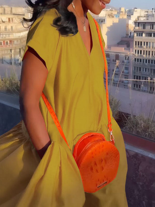 Vera Serenity Pleat Maxi Dress