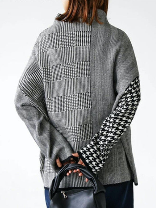 Vera Elowen Checked Luxe Knit