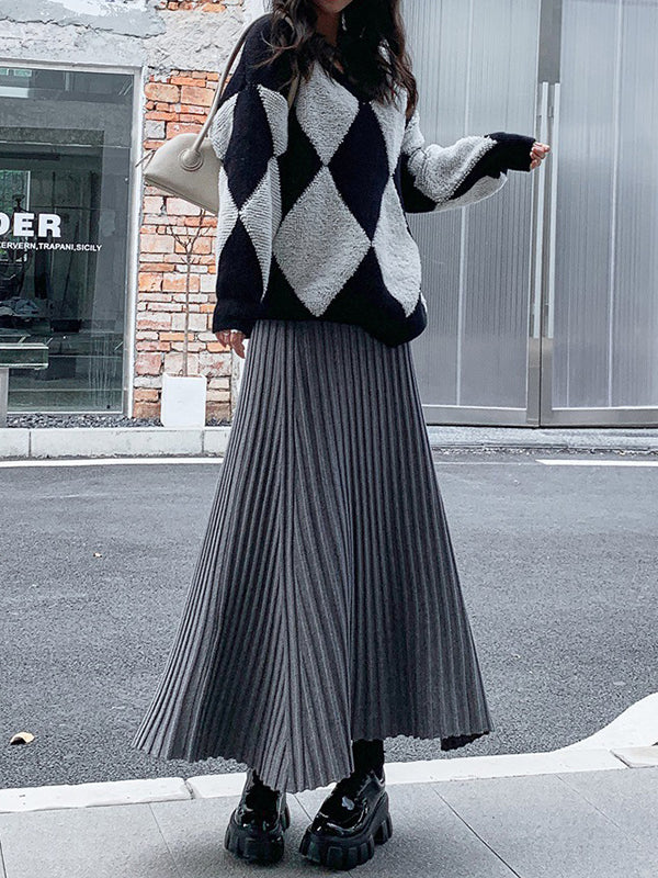 Vera Étoile Pleated Skirt