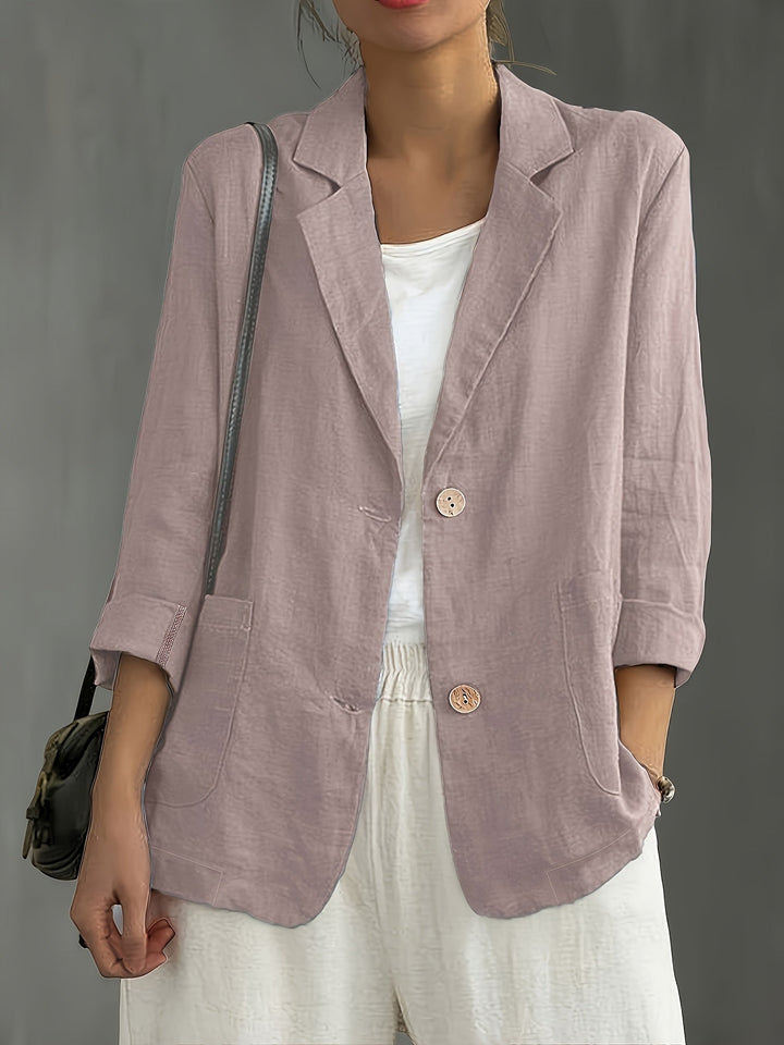 Vale® – Clara Signature Cotton Blazer