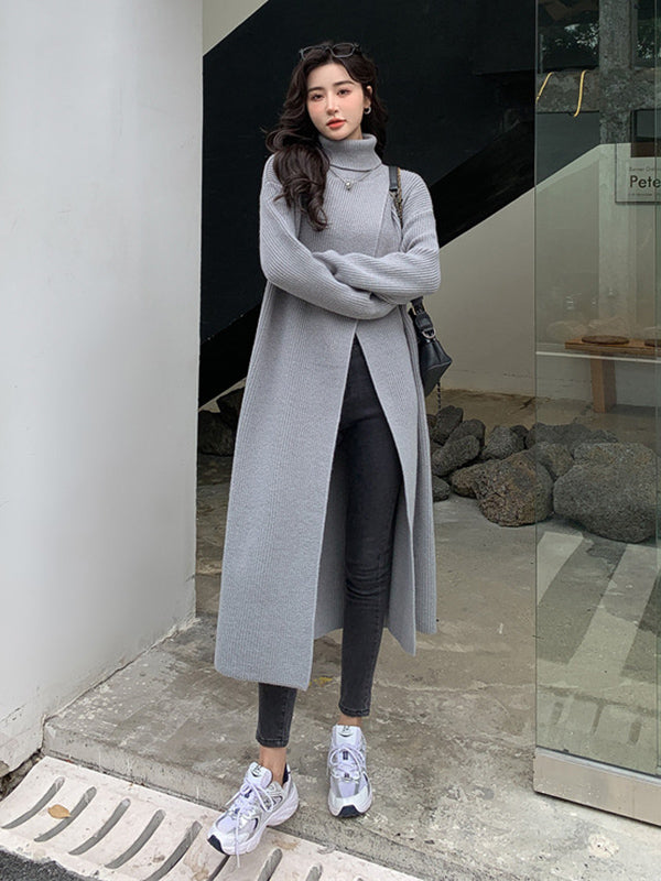 Vera Solenne High-Neck Sweater