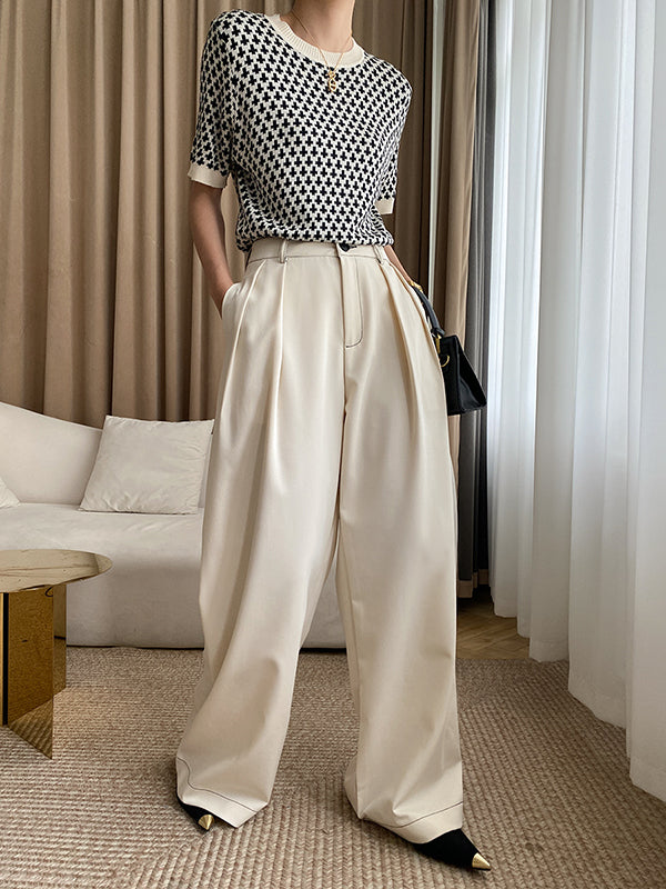 Vera Odette Houndstooth Top