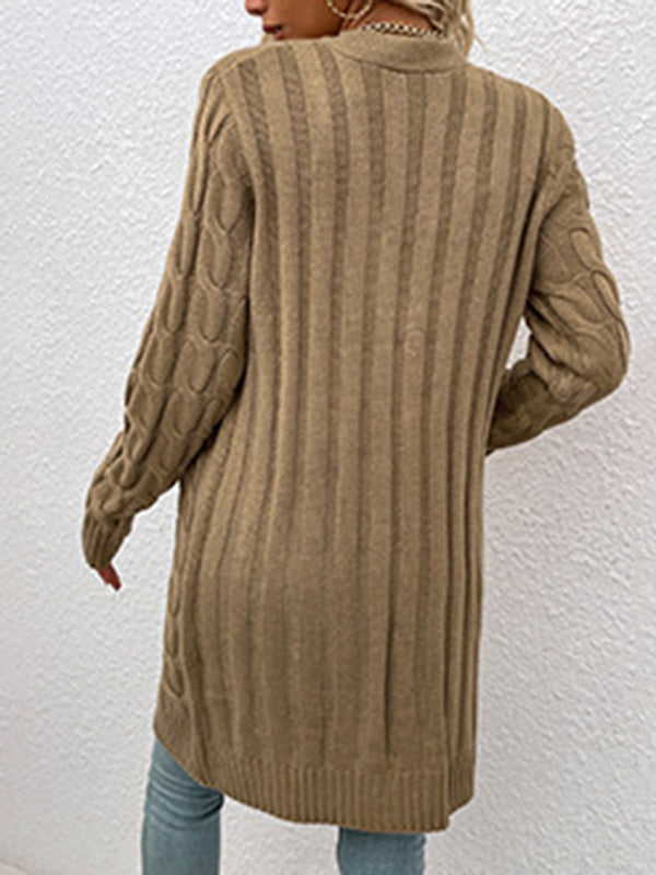 Vale Knit Jacquard Cardigan