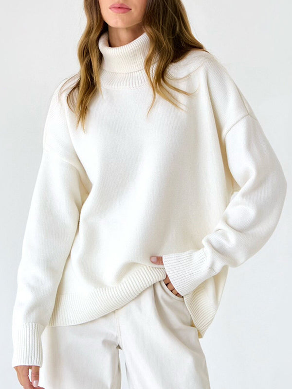 Vera Elise High-Neck Sweater