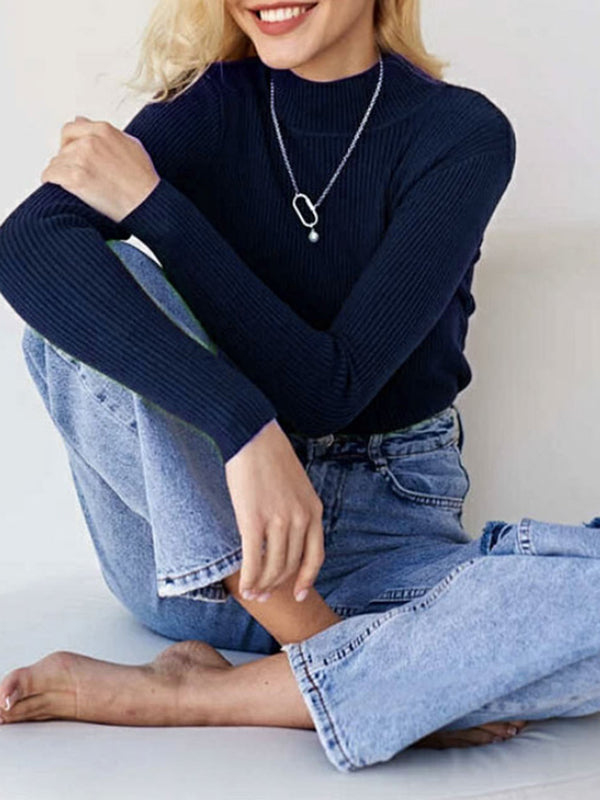 Vera Forme Ribbed Turtleneck