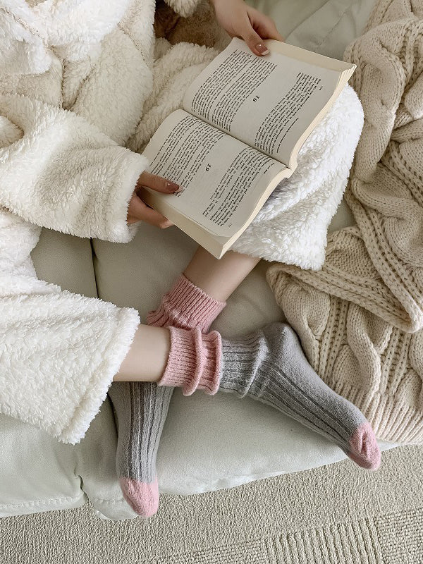 Vale Sora Contrast Socks