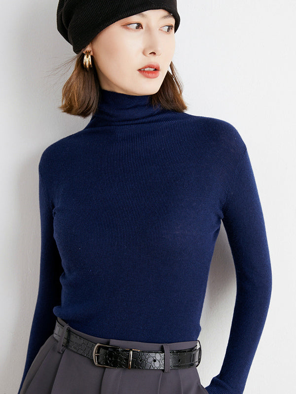 Vera Elin High-Neck Pullover