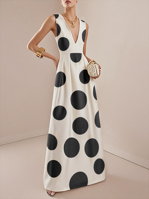 Vale Maris Pleated Maxi Dress