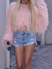 Vera Estelle Sequin Fringe Sweater