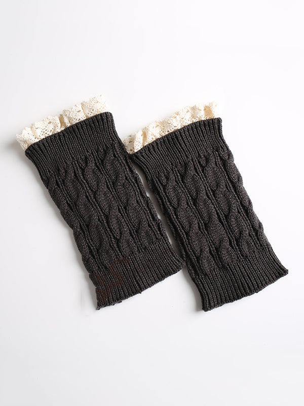 Vale Cozy Jacquard Knit Stockings