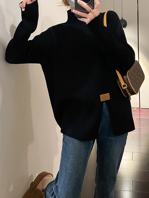 Vera Amélie Mock-Neck Sweater