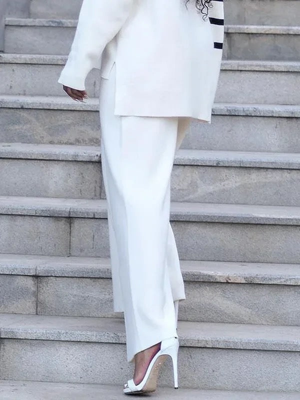 Vale Bianca Wide-Leg Trousers