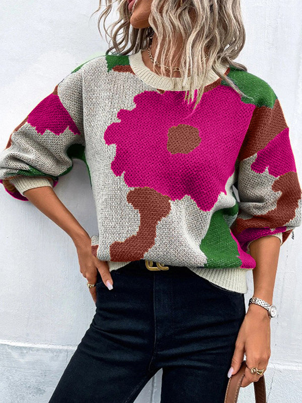 Vale Marisol Floral Sweater