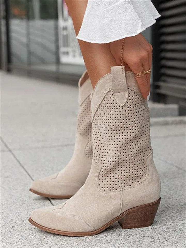 Vera® - Solena Western Suede Boots