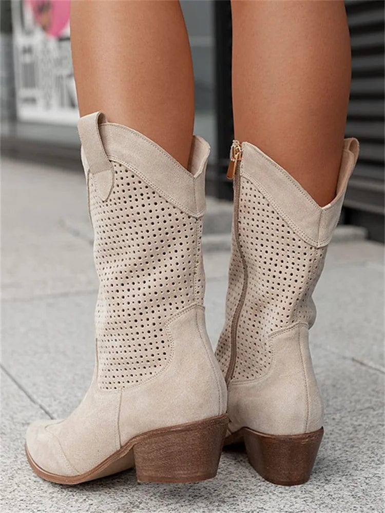 Vera® - Solena Western Suede Boots