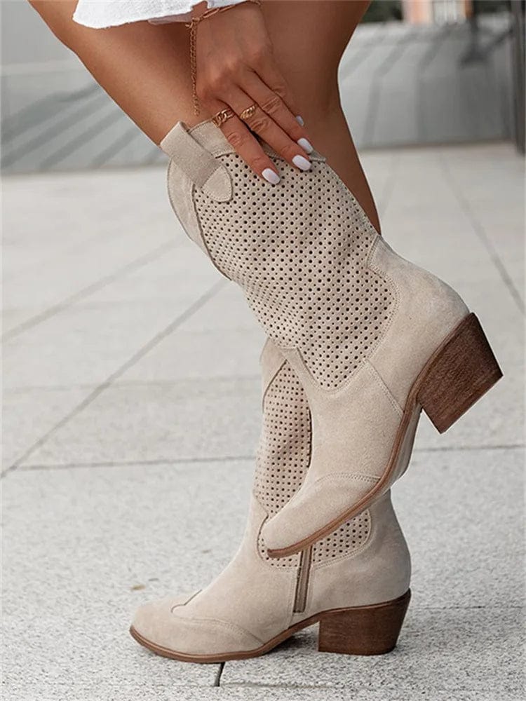 Vera® - Solena Western Suede Boots