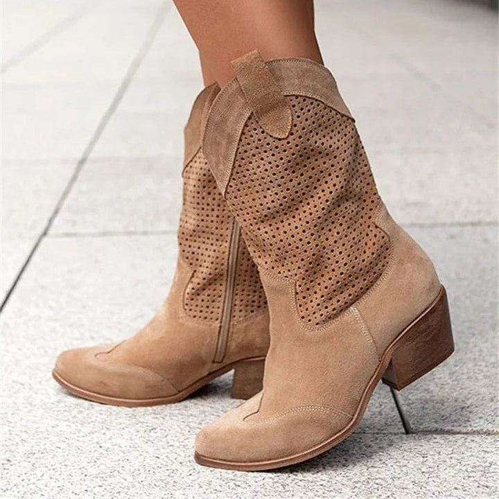 Vera® - Solena Western Suede Boots