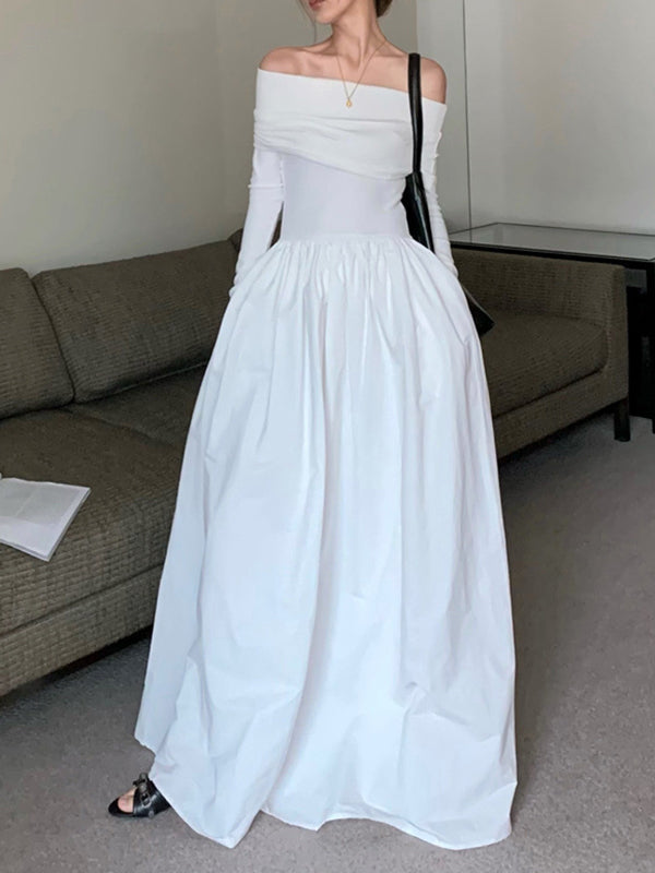 Vale Amoura Pleated Gown