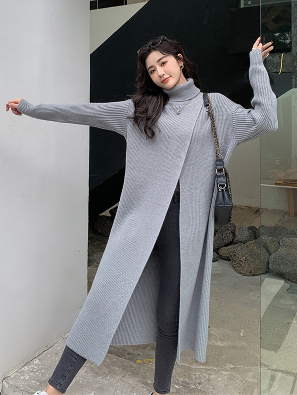 Vera Solenne High-Neck Sweater