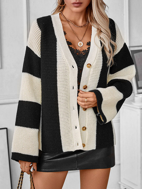 Vale Striped Harmony Cardigan