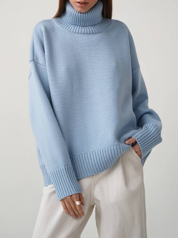 Vera Clarisse High-Neck Sweater