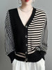 Vera Elise Striped Cardigan