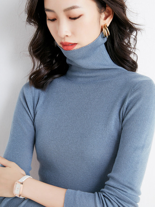 Vera Elin High-Neck Pullover