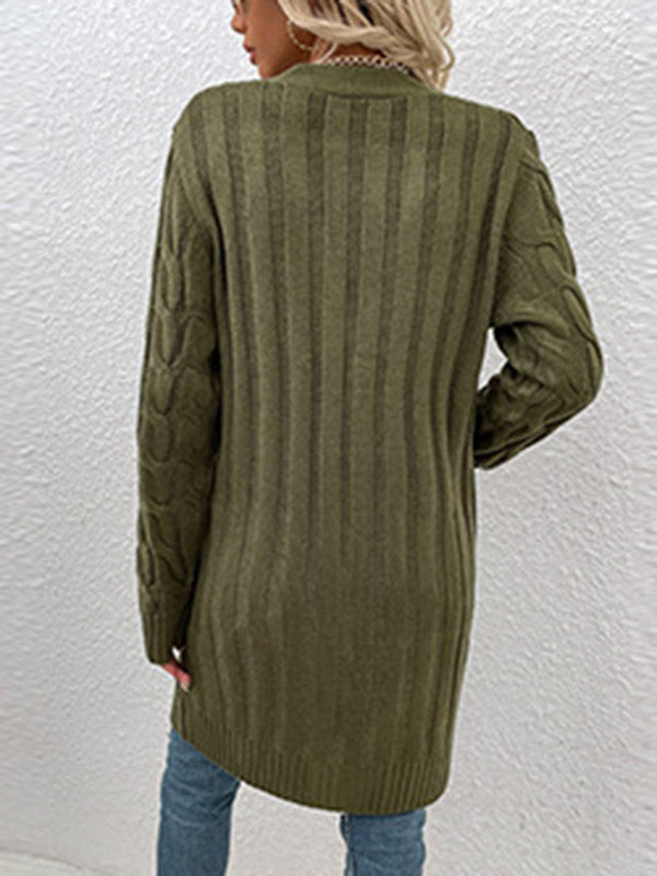 Vale Knit Jacquard Cardigan