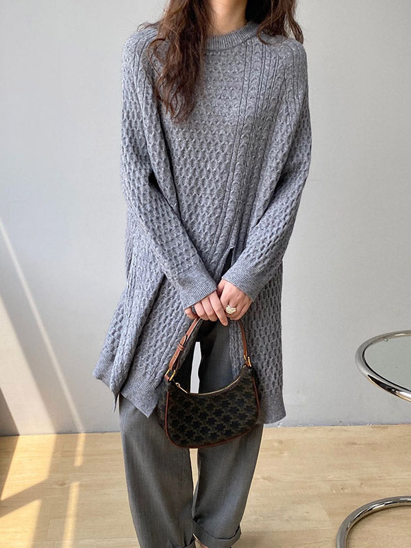 Vale Mireya Split-Side Sweater