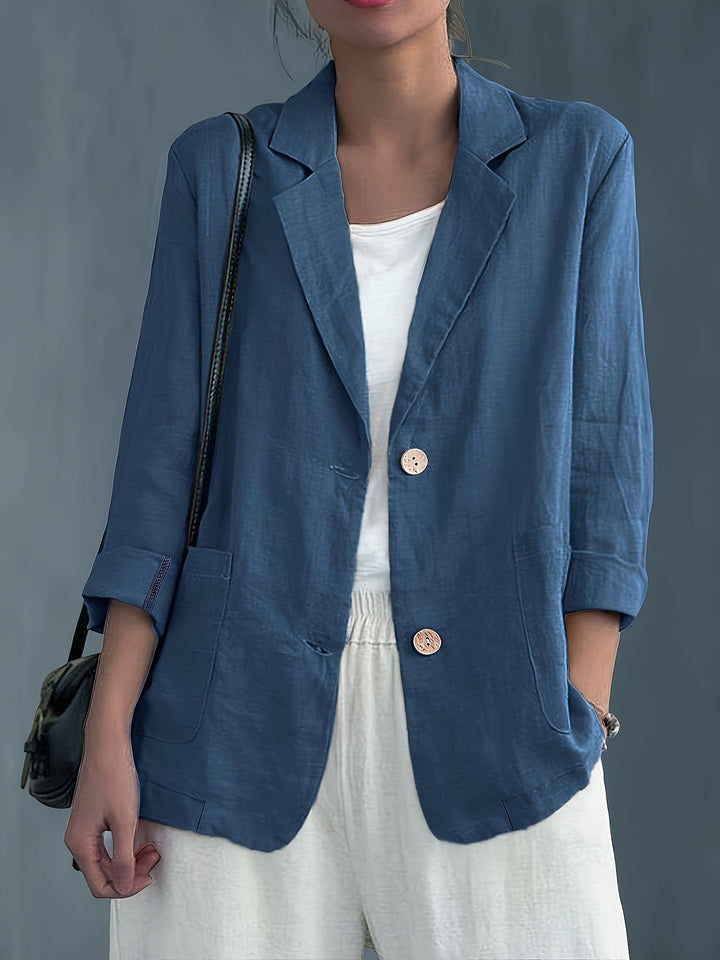 Vale® – Clara Signature Cotton Blazer