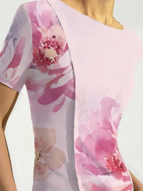 Vera Bloom Split Tee