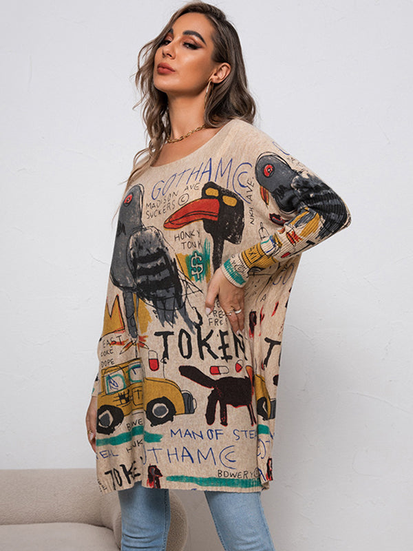 Vera Marlowe Printed Sweater