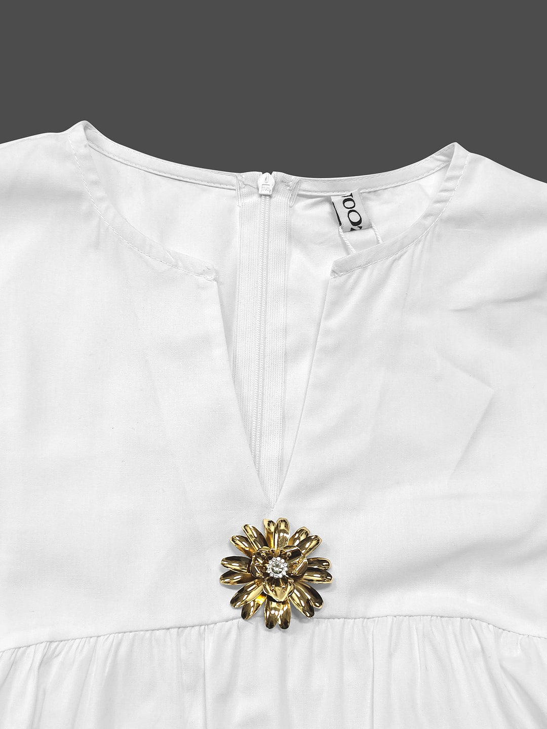 Loose Short Sleeves Solid Color Deep V-Neck Midi Dresses Shirt Dress