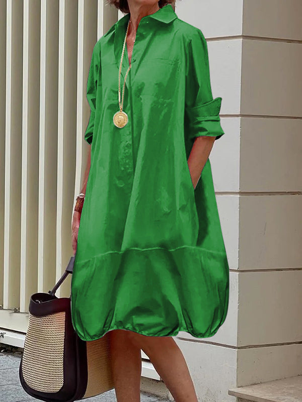 Vale Midtown Elegance Shirt Dress