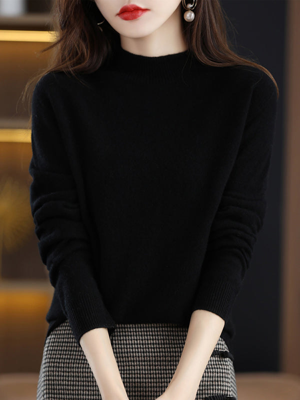 Vera Luxe High-Neck Sweater
