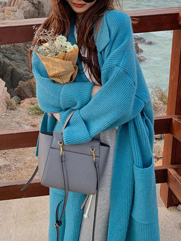 Vale Marais Wool Drape Coat