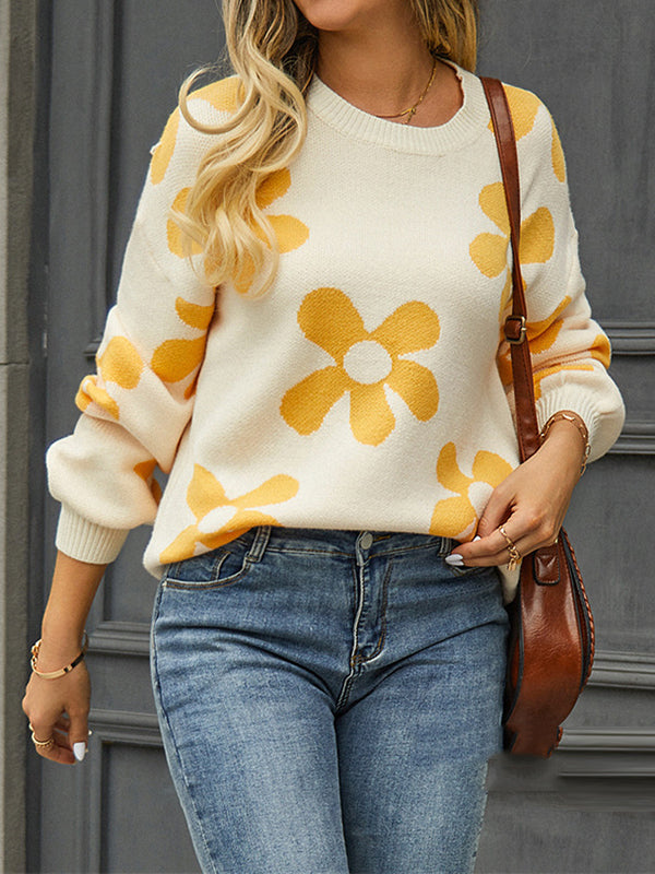 Vale Amara Floral Sweater