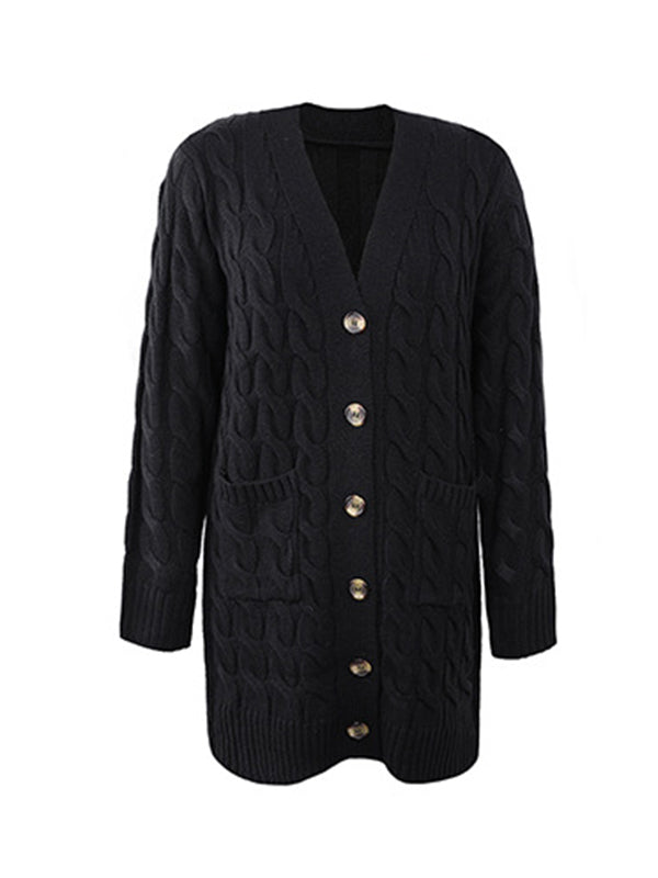 Vale Knit Jacquard Cardigan