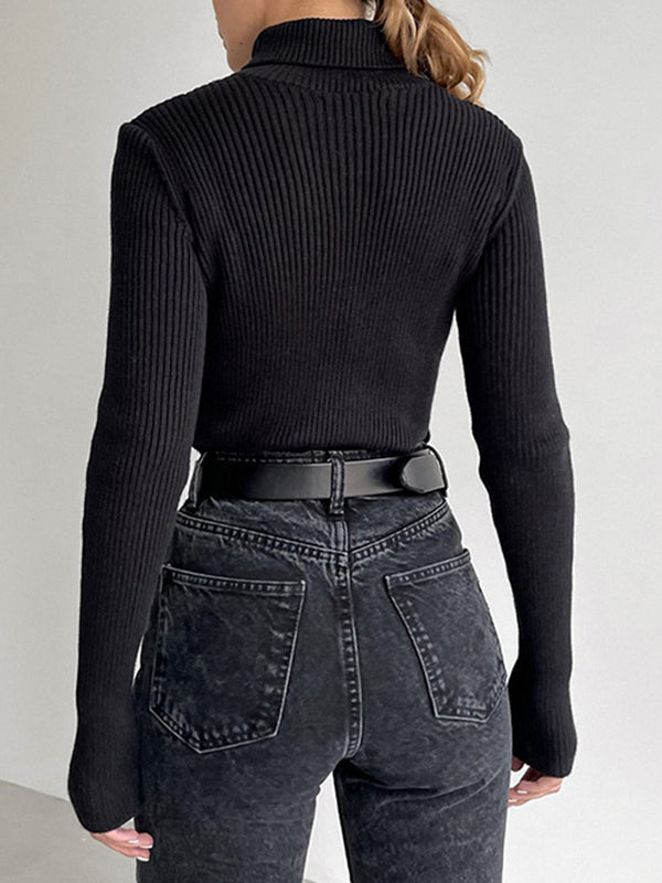 Vale Élance Ribbed Turtleneck