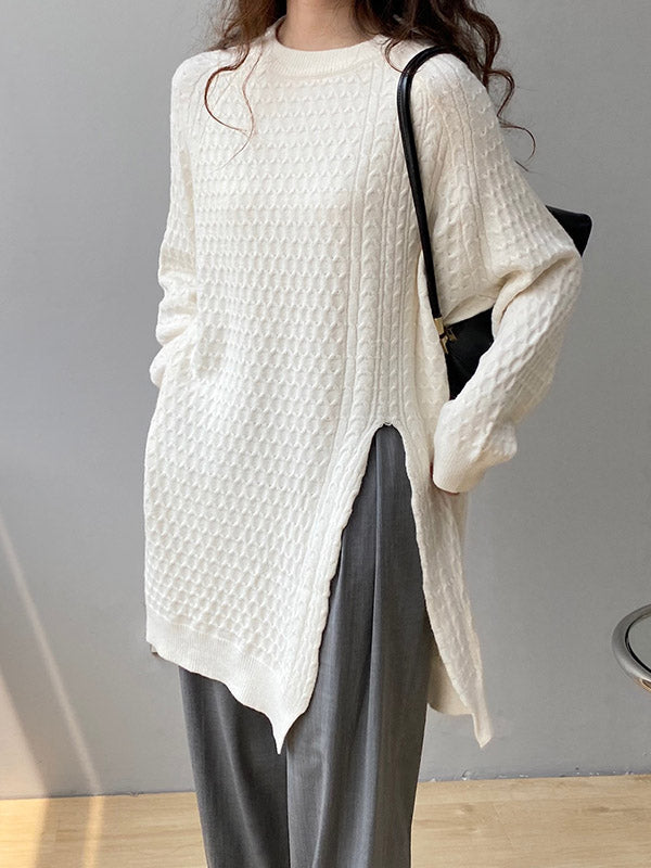 Vale Mireya Split-Side Sweater