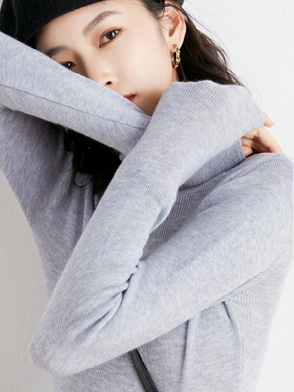 Vera Elin High-Neck Pullover