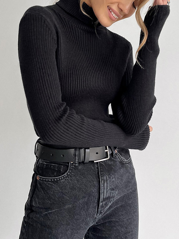 Vale Élance Ribbed Turtleneck